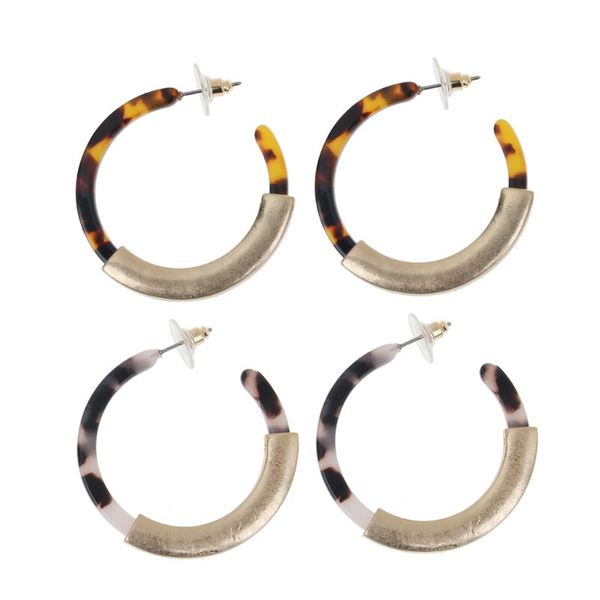 acrylic resin hoop earrings tortoise shell mottled earrings statement jewelry, Golden;silver
acrylic resin hoop earrings tortoise shell mottled earrings statement jewelry, Golden;silver