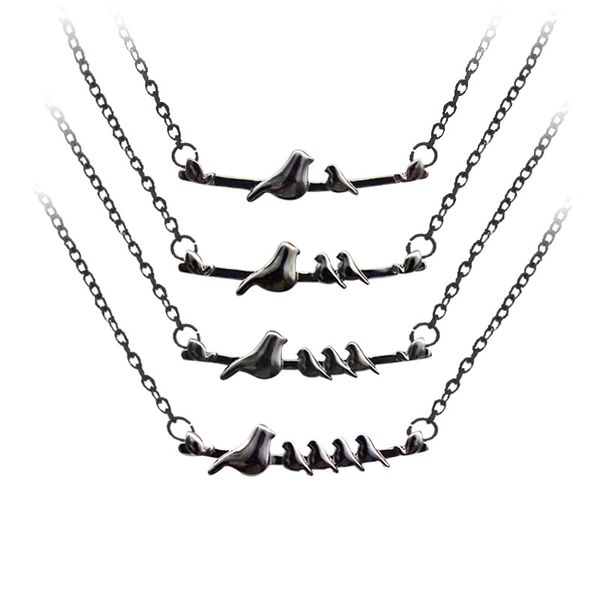 mama bird necklaces black colors alloy animal pendant necklaces fashion necklace jewelry mothers day gifts 4 styles, Silver
mama bird necklaces black colors alloy animal pendant necklaces fashion necklace jewelry mothers day gifts 4 styles, Silver