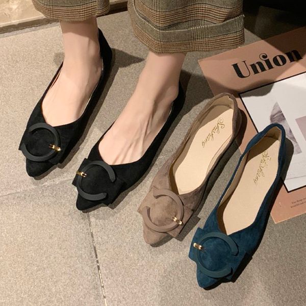 2020 spring women flats buckle slip on shoes woman loafers pointed toe boat shoes black comfortable ladies blue 7966c
2020 spring women flats buckle slip on shoes woman loafers pointed toe boat shoes black comfortable ladies blue 7966c