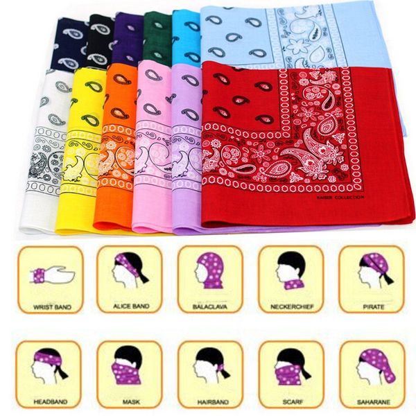 bandanas 22*22 inch 100% cotton novelty double sided print paisley cowboy bandana party scarf headband handkerchiefs s0503
bandanas 22*22 inch 100% cotton novelty double sided print paisley cowboy bandana party scarf headband handkerchiefs s0503