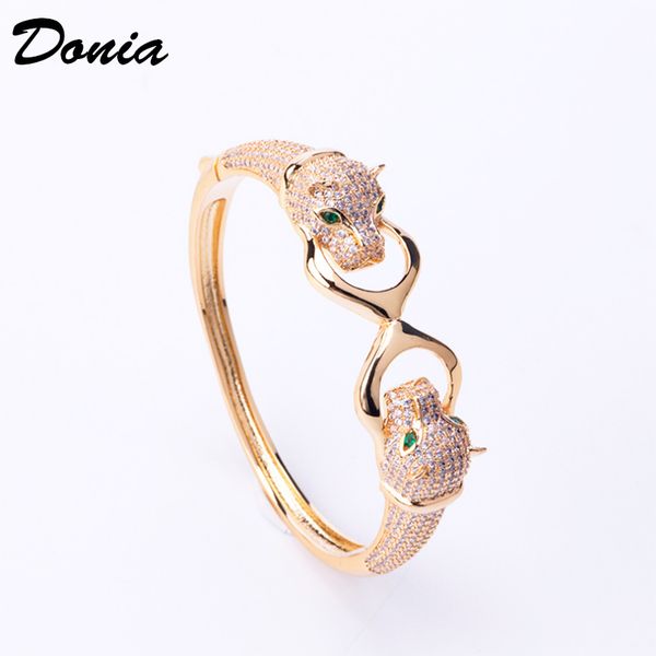 donia jewelry party exaggeration rose gold jewelry bracelet micro inlaid zircon leopard adjustable bracelet personality aggressive animal br, Black
donia jewelry party exaggeration rose gold jewelry bracelet micro inlaid zircon leopard adjustable bracelet personality aggressive animal br, Black