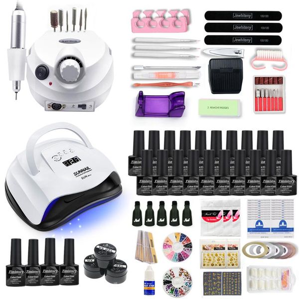 nail set for nail 20 kinds polish kit with 350000rpm drill machine lamp acrylic kit art tools art set
nail set for nail 20 kinds polish kit with 350000rpm drill machine lamp acrylic kit art tools art set