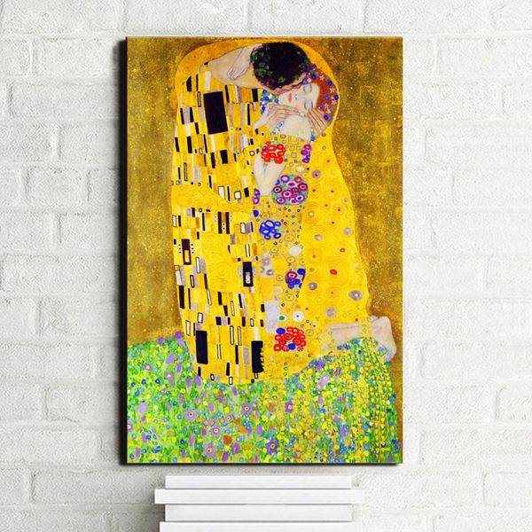 famous figure painting, gustav klimt kiss canvas paintings print on canvas, wall art picture for living room home decoration
famous figure painting, gustav klimt kiss canvas paintings print on canvas, wall art picture for living room home decoration
