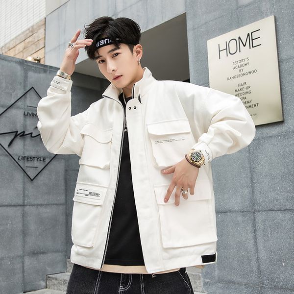 2020 tide brand leisure time jacket male more pocket easy chaqueta windbreaker hombre clothes chinese style black, Black;brown
2020 tide brand leisure time jacket male more pocket easy chaqueta windbreaker hombre clothes chinese style black, Black;brown