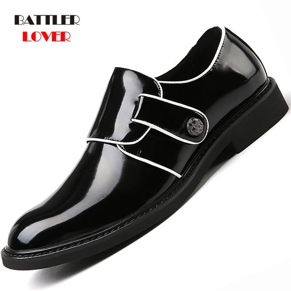 2019 newly men's patent leather shoes men fashion wedding shoes size 38-44 males black leather soft man dress
2019 newly men's patent leather shoes men fashion wedding shoes size 38-44 males black leather soft man dress