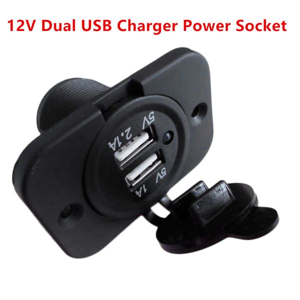 2017 new style 1pc 12v dual usb charger power socket outlet plug panel mount boat truck auto
2017 new style 1pc 12v dual usb charger power socket outlet plug panel mount boat truck auto