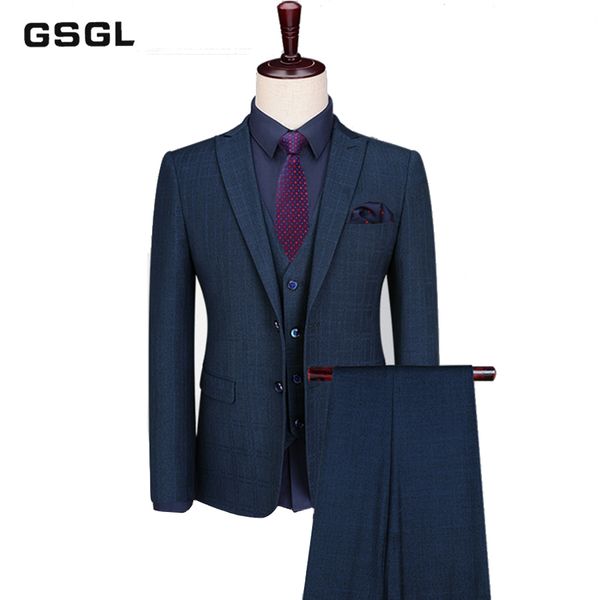 men's suit slim fit two button tweed check plaid 3-piece suit navy blue lapel tuxedo for wedding party, White;black
men's suit slim fit two button tweed check plaid 3-piece suit navy blue lapel tuxedo for wedding party, White;black