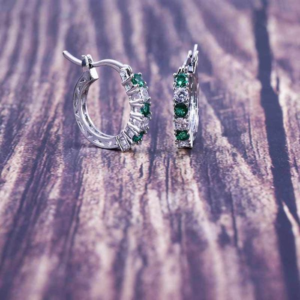 hoop earrings zircon crystal round earrings wedding party women jewelry a66, Golden;silver
hoop earrings zircon crystal round earrings wedding party women jewelry a66, Golden;silver