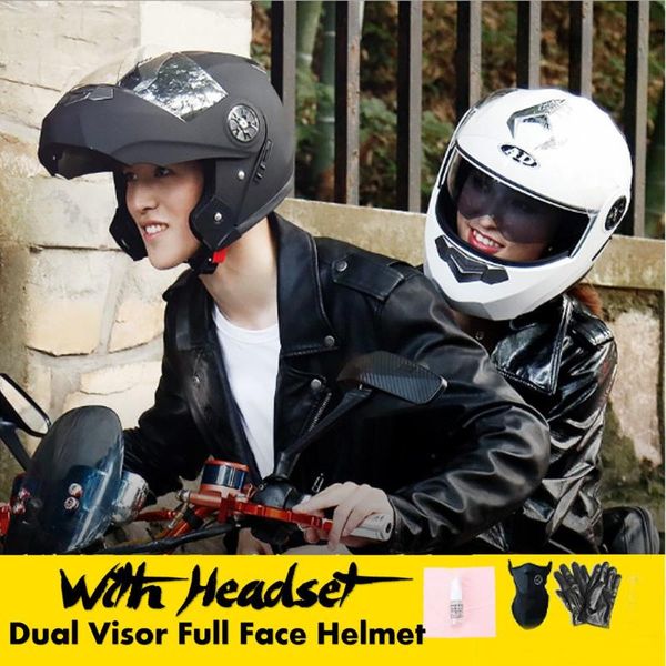 motorcycle dual visor full face helmet with/without bluetooth music headset gloves super-cool motorcycle bike off-road helmet
motorcycle dual visor full face helmet with/without bluetooth music headset gloves super-cool motorcycle bike off-road helmet