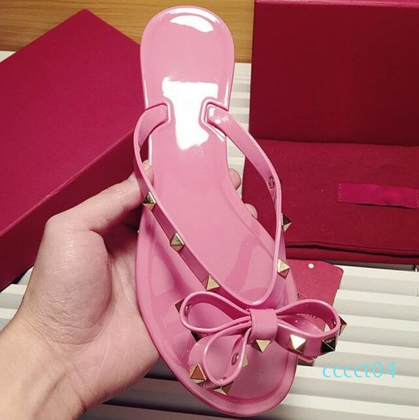 fashion summer flip flops woman rivets women sandals bow knot flat slippers girls studded cool beach slides jelly shoes 35-41 ct04, Black
fashion summer flip flops woman rivets women sandals bow knot flat slippers girls studded cool beach slides jelly shoes 35-41 ct04, Black
