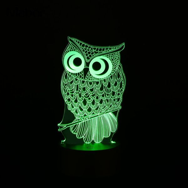 usb/battry 3d led animal owl night light warm lighting touch table reading lamps bedroom home decor birthday gift colorful
usb/battry 3d led animal owl night light warm lighting touch table reading lamps bedroom home decor birthday gift colorful