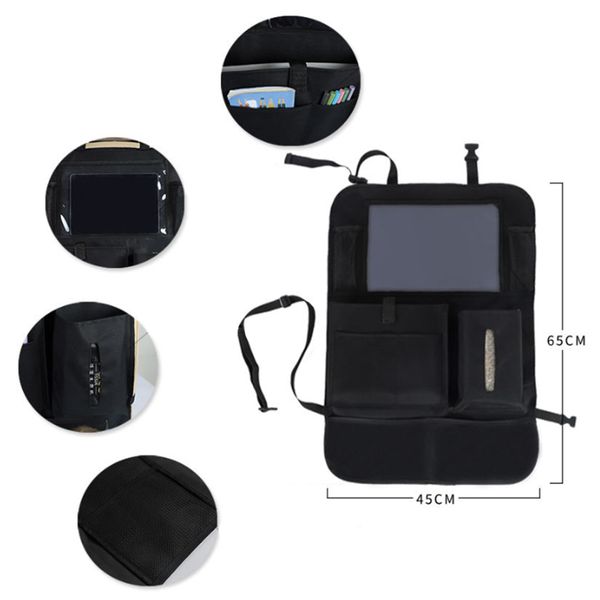 black 1 pcs car rear seat back storage bag multi hanging nets bag organizer auto stowing tidying interior accessories supplies
black 1 pcs car rear seat back storage bag multi hanging nets bag organizer auto stowing tidying interior accessories supplies