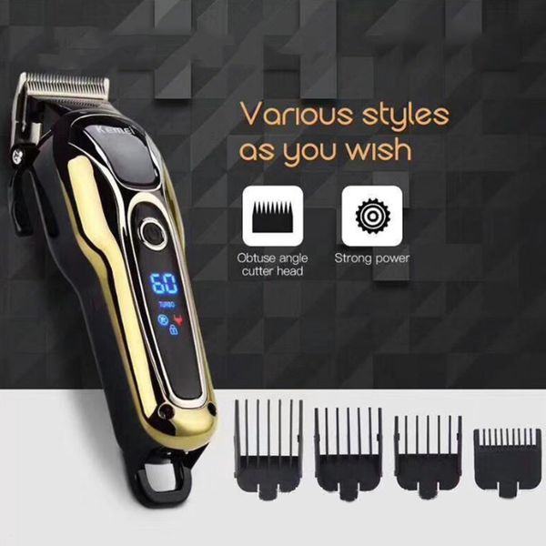 110v-240v turbocharged clipper professional hair trimmer rechargeable haircut men electric shaver barber hair barbermaskiner vqenl
110v-240v turbocharged clipper professional hair trimmer rechargeable haircut men electric shaver barber hair barbermaskiner vqenl