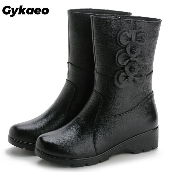 gykaeo 2019 new female winter genuine leather shoes mother cotton ankle boots for women black large size snow boots ladies shoes
gykaeo 2019 new female winter genuine leather shoes mother cotton ankle boots for women black large size snow boots ladies shoes