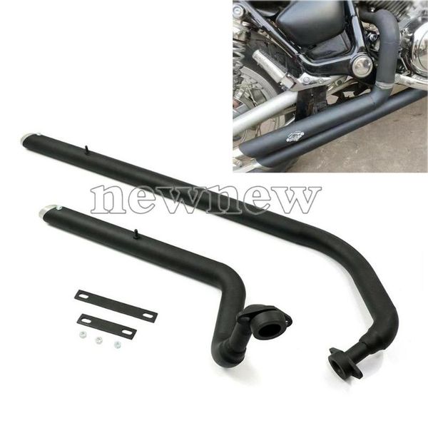 motorcycle staggered shorts exhaust pipe with removable muffler for virago xv 750 xv 1100 /s
motorcycle staggered shorts exhaust pipe with removable muffler for virago xv 750 xv 1100 /s