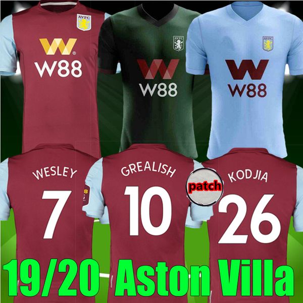 new 2019 2020 aston villa soccer jerseys home away 3rd 19 20 wesley grealish kodja el ghazi chester mcginn targett football jersey shirts, Black;yellow
new 2019 2020 aston villa soccer jerseys home away 3rd 19 20 wesley grealish kodja el ghazi chester mcginn targett football jersey shirts, Black;yellow
