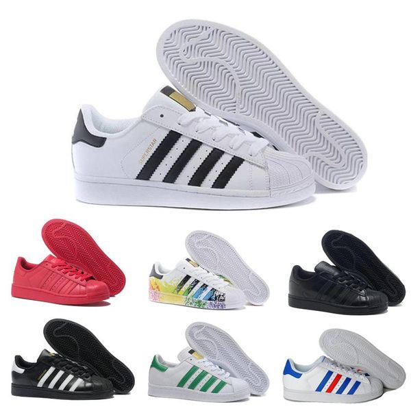 2018 casual originals superstar white hologram iridescent junior superstars 80s pride sneakers super star women men sport casual shoes 36-45
2018 casual originals superstar white hologram iridescent junior superstars 80s pride sneakers super star women men sport casual shoes 36-45