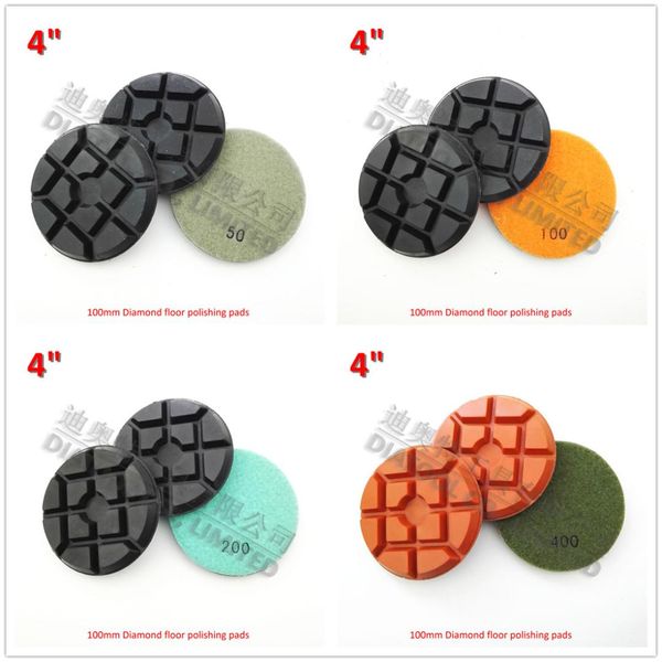 diatool 3pcs 4" diamond floor sanding disc sa622 100mm resin bond diamond floor polishing pads granite marble terrazzo
diatool 3pcs 4" diamond floor sanding disc sa622 100mm resin bond diamond floor polishing pads granite marble terrazzo