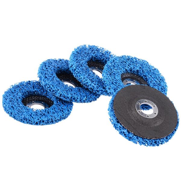 5pcs blue 115mm polishing wheel paint rust removal clean angle grinder discs for abrasive tools
5pcs blue 115mm polishing wheel paint rust removal clean angle grinder discs for abrasive tools