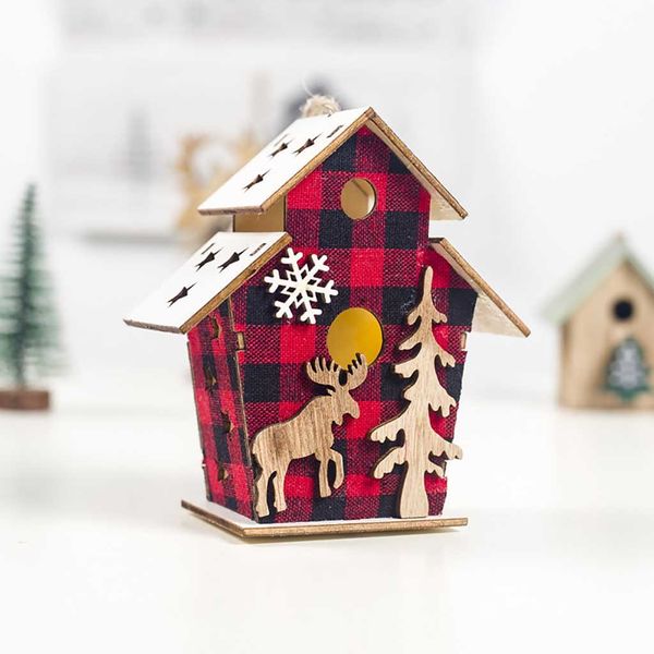 led light wood house cute christmas tree hanging ornaments holiday decoration christmas tree pendant child present
led light wood house cute christmas tree hanging ornaments holiday decoration christmas tree pendant child present