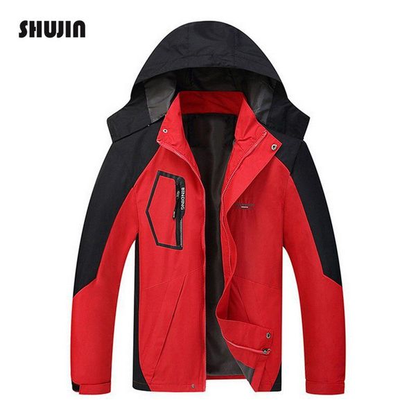 shujin autum water-proof patchwork jackets men casual coats male outerwear plus size men's windbreakers chaqueta hombre, Black;brown
shujin autum water-proof patchwork jackets men casual coats male outerwear plus size men's windbreakers chaqueta hombre, Black;brown