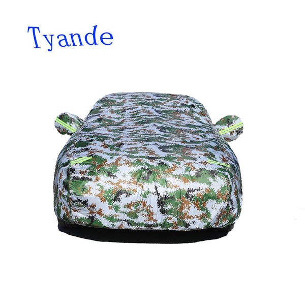 tyrande camouflage car covers for car sunscreen / rain / waterproof snow uv dustproof pevx plus cotton
tyrande camouflage car covers for car sunscreen / rain / waterproof snow uv dustproof pevx plus cotton