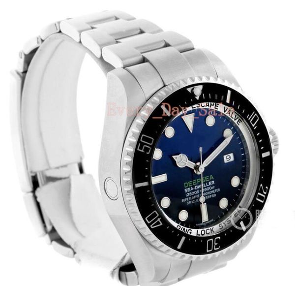 Luxury Upgraded version Watch 44mm Sea-Dweller 116660 D Blue Black Ceramic Bezel Stainless Steel Cal. 2813 Movement Automatic Men Watches
Luxury Upgraded version Watch 44mm Sea-Dweller 116660 D Blue Black Ceramic Bezel Stainless Steel Cal. 2813 Movement Automatic Men Watches