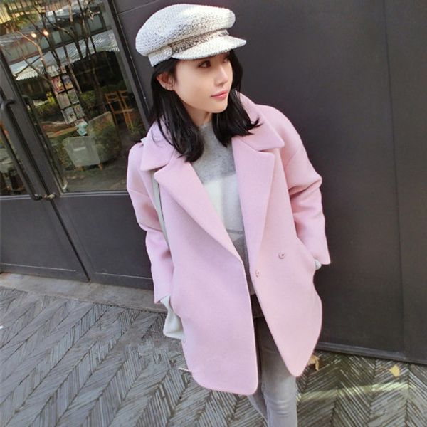 casual fashion long coat for women warm wide-waisted wool coat and jacket solid covered button women clothes 2018, Black
casual fashion long coat for women warm wide-waisted wool coat and jacket solid covered button women clothes 2018, Black