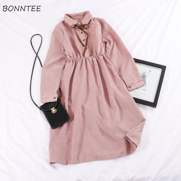 casual dresses long sleeve dress women solid bow buttons elegant sweet girls womens clothing korean style harajuku all-match student streetw, Black;gray
casual dresses long sleeve dress women solid bow buttons elegant sweet girls womens clothing korean style harajuku all-match student streetw, Black;gray