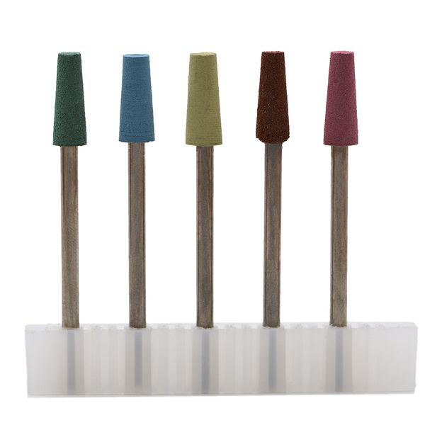 nail art equipment 5pcs/set silicone drill bit buffer burr mills cutter for manicure accessories foot polishing tools, Silver
nail art equipment 5pcs/set silicone drill bit buffer burr mills cutter for manicure accessories foot polishing tools, Silver