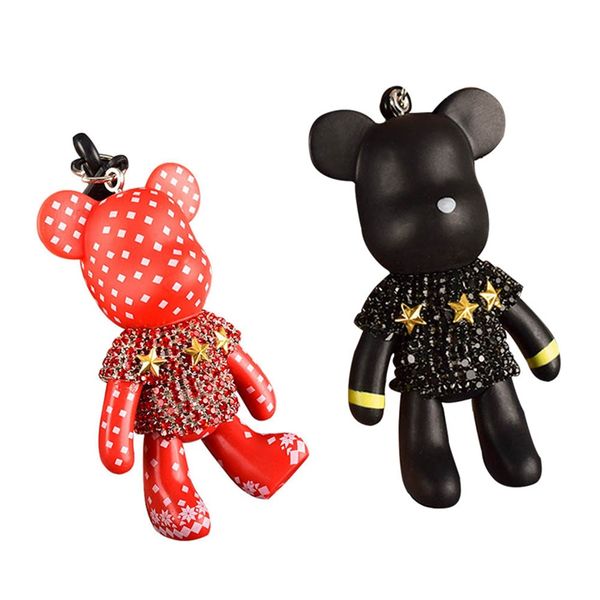 crystal cute bear keychain 6 colors sad bear keychain cute bag charm holder cartoon silicone car black, Silver
crystal cute bear keychain 6 colors sad bear keychain cute bag charm holder cartoon silicone car black, Silver
