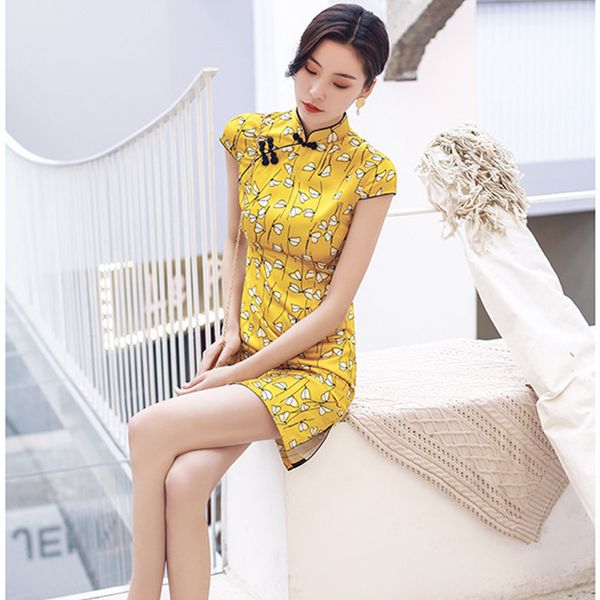новый elegent женщины шелк короткий принт с коротким рукавом стенд воротник маленькие свежие женские платья бабочка ретро cheongsam, White
новый elegent женщины шелк короткий принт с коротким рукавом стенд воротник маленькие свежие женские платья бабочка ретро cheongsam, White