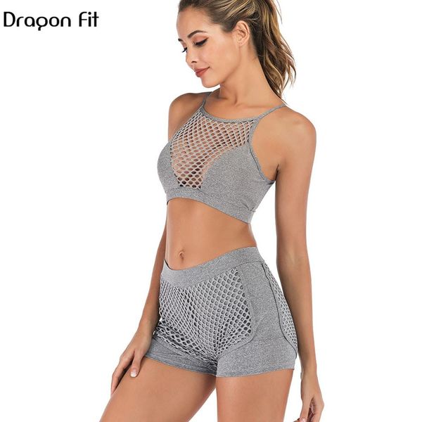 dragon fit mesh 2 pieces fitness yoga set women spaghetti strap bra and shorts suit gym clothes sport wear training set female, White;red
dragon fit mesh 2 pieces fitness yoga set women spaghetti strap bra and shorts suit gym clothes sport wear training set female, White;red