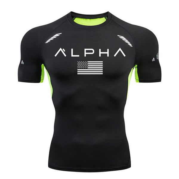mens running t shirt brand gym jogging sports shirt compression shirts short sleeve rashguard tight sportswear men training tee, Black;blue
mens running t shirt brand gym jogging sports shirt compression shirts short sleeve rashguard tight sportswear men training tee, Black;blue