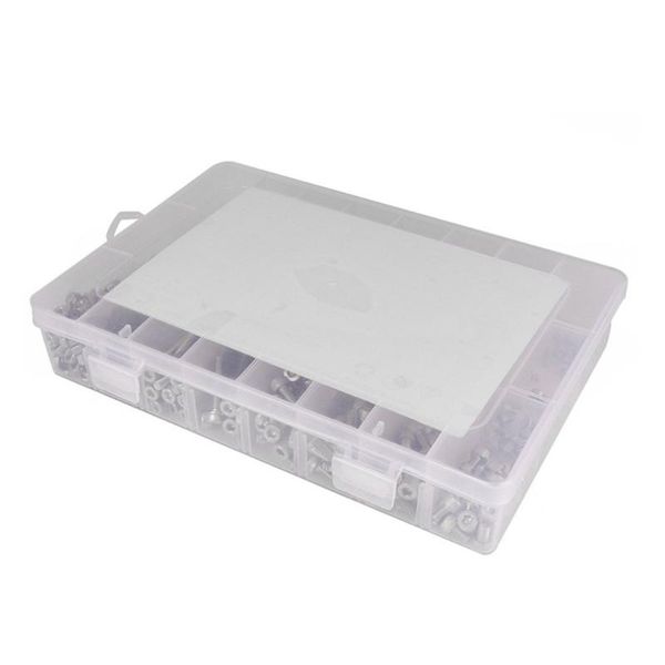 1080pcs m2 m3 m4 screw bolts&nuts & washer set hex head cap tool stainless steel practical portable kit
1080pcs m2 m3 m4 screw bolts&nuts & washer set hex head cap tool stainless steel practical portable kit