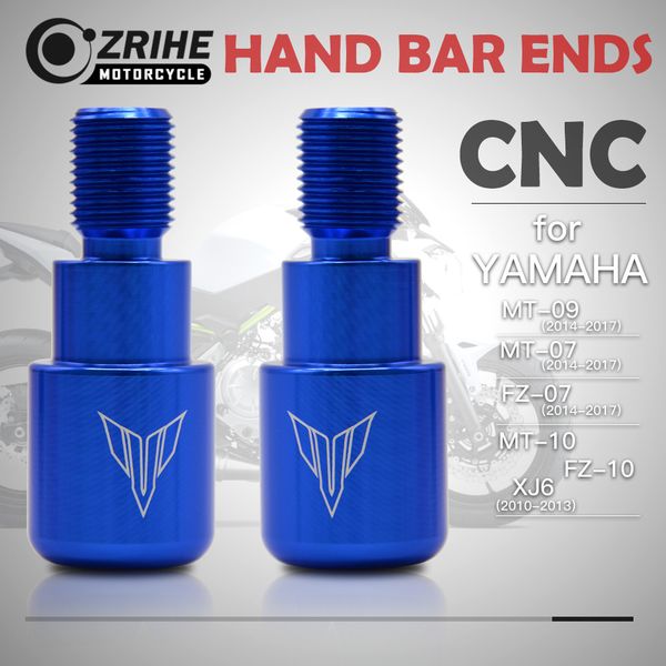 motorcycle handlebar grips ends hand bar ends motor hand bar cap for yamaha mt-09 mt-10 fz10 mt-07 fz-07 2014-2017 xj6 tdm 850
motorcycle handlebar grips ends hand bar ends motor hand bar cap for yamaha mt-09 mt-10 fz10 mt-07 fz-07 2014-2017 xj6 tdm 850