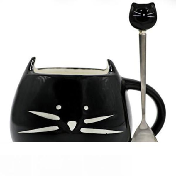 ceramic cute cat mugs with spoon coffee tea milk animal cups with handle 400ml drinkware nice gifts
ceramic cute cat mugs with spoon coffee tea milk animal cups with handle 400ml drinkware nice gifts