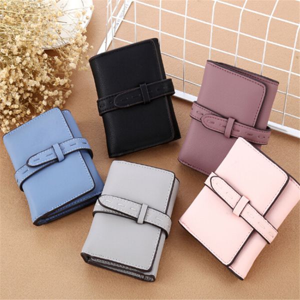 2019 fashion women wallet short solid clutch lady mini wallet with belt cash coin bag pu leather card holder black color, Red;black
2019 fashion women wallet short solid clutch lady mini wallet with belt cash coin bag pu leather card holder black color, Red;black