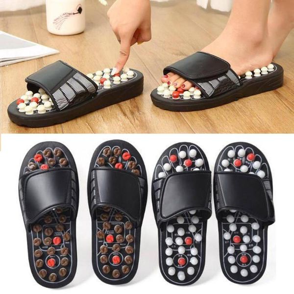 foot acupoint activating massage anti-slip slippers acupressure therapy shoes foot care relaxation shoe, Black
foot acupoint activating massage anti-slip slippers acupressure therapy shoes foot care relaxation shoe, Black