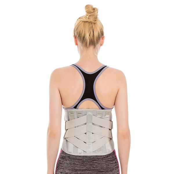 waist support men women lumbar belt back corset brace orthopedic spine posture correction abdominal with 3pc removable pads, Black;gray
waist support men women lumbar belt back corset brace orthopedic spine posture correction abdominal with 3pc removable pads, Black;gray