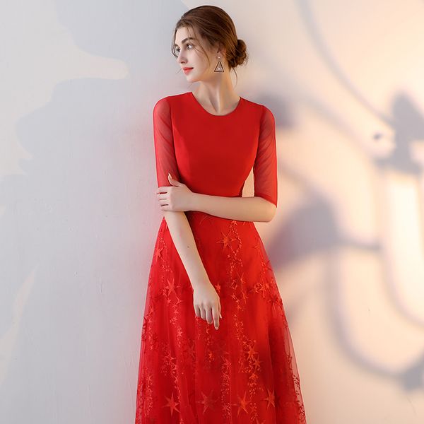 fadistee new arrival elegant party prom dress pearls frock lace evening dresses sashes o-neck a-line long style dress, Black
fadistee new arrival elegant party prom dress pearls frock lace evening dresses sashes o-neck a-line long style dress, Black