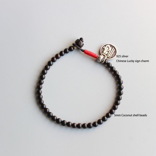 2019 natural coconut shell bead simple bracelet with silver chinese lucky sign charm tibetan lama handmade bangle prayer jewerly, Golden;silver
2019 natural coconut shell bead simple bracelet with silver chinese lucky sign charm tibetan lama handmade bangle prayer jewerly, Golden;silver