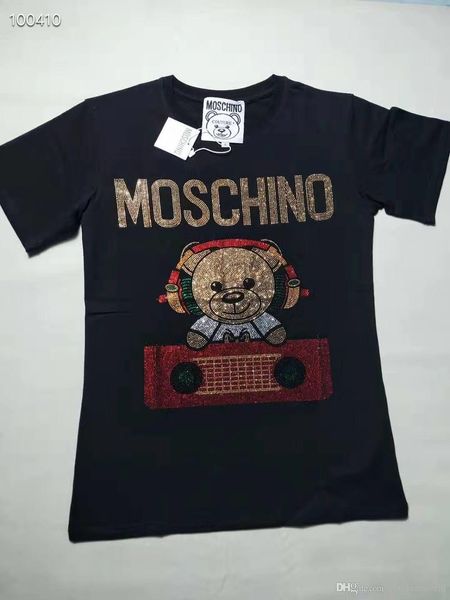 2020 летняя мода женщины тройник милый медведь печати хлопка с коротким рукавом женщина футболка, White
2020 летняя мода женщины тройник милый медведь печати хлопка с коротким рукавом женщина футболка, White