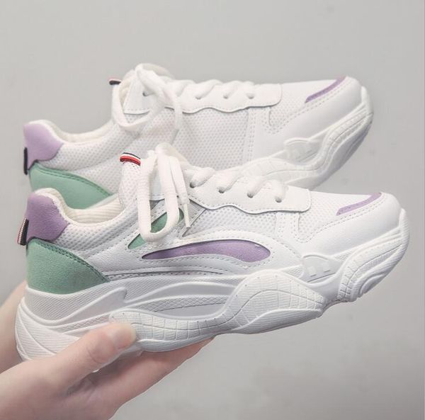 2019 the new breathable student sneakers woman old shoes net red white shoes fashion outdoor casual shoes, Black
2019 the new breathable student sneakers woman old shoes net red white shoes fashion outdoor casual shoes, Black