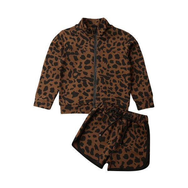 1-6y toddler baby girl clothes sets leopard long sleeve zipper jacket + short pants outfits, White
1-6y toddler baby girl clothes sets leopard long sleeve zipper jacket + short pants outfits, White