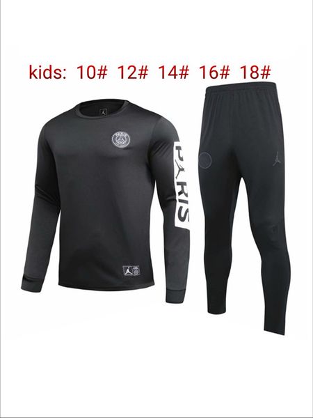 18 19 black paris real madrid ronaldo rome ajax children's football training sportswear clothes jogging barcelona messi flamenco marsei 
18 19 black paris real madrid ronaldo rome ajax children's football training sportswear clothes jogging barcelona messi flamenco marsei