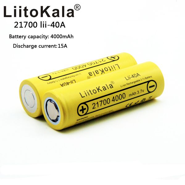 liitokala 21700 4000mah rechargeable battery lithium 40a 3.7v 10c discharge high power batteries drain cell
liitokala 21700 4000mah rechargeable battery lithium 40a 3.7v 10c discharge high power batteries drain cell