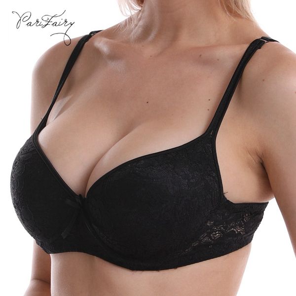 parifairy black mystery lace bra push up bh plus size women lingerie lace brasier mujer intimates plus size 44c 46c 48c 50c, Red;black
parifairy black mystery lace bra push up bh plus size women lingerie lace brasier mujer intimates plus size 44c 46c 48c 50c, Red;black