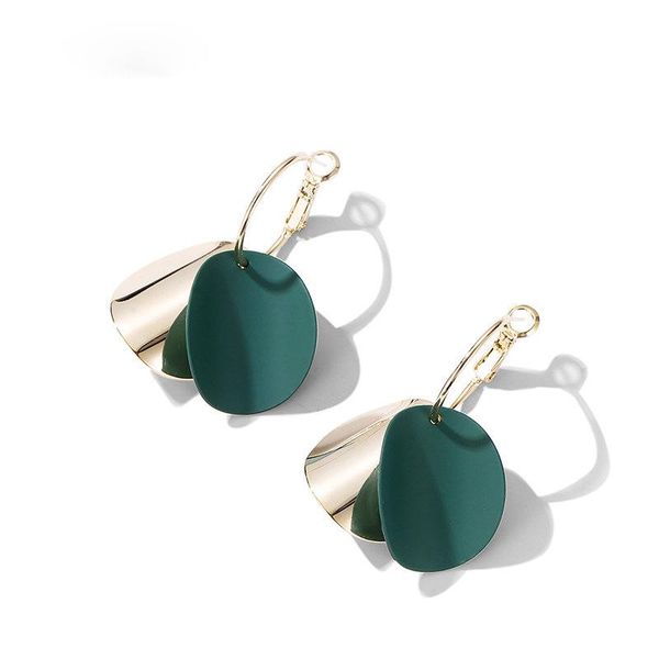 morandi color earrings earrings 2019 new wave of simple personality wild temperament earrings female red-green web, Golden
morandi color earrings earrings 2019 new wave of simple personality wild temperament earrings female red-green web, Golden