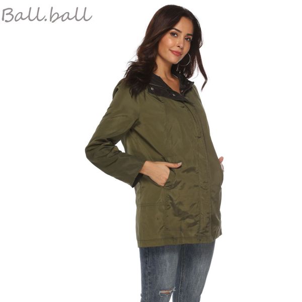 spring autumn windproof waterproof women coat midi hooded long sleeves woman's clothing simple yellow slim women windbreaker, Tan;black
spring autumn windproof waterproof women coat midi hooded long sleeves woman's clothing simple yellow slim women windbreaker, Tan;black